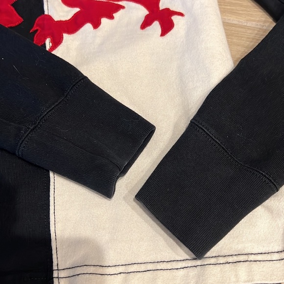 Ralph Lauren Vintage Rugby Polo XS RL FC quilted top Rare Football Club Preppy - Picture 4 of 9